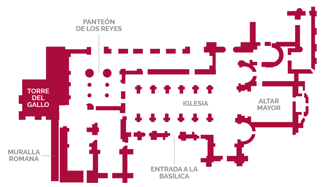 Plan du Musée de Saint Isidore
